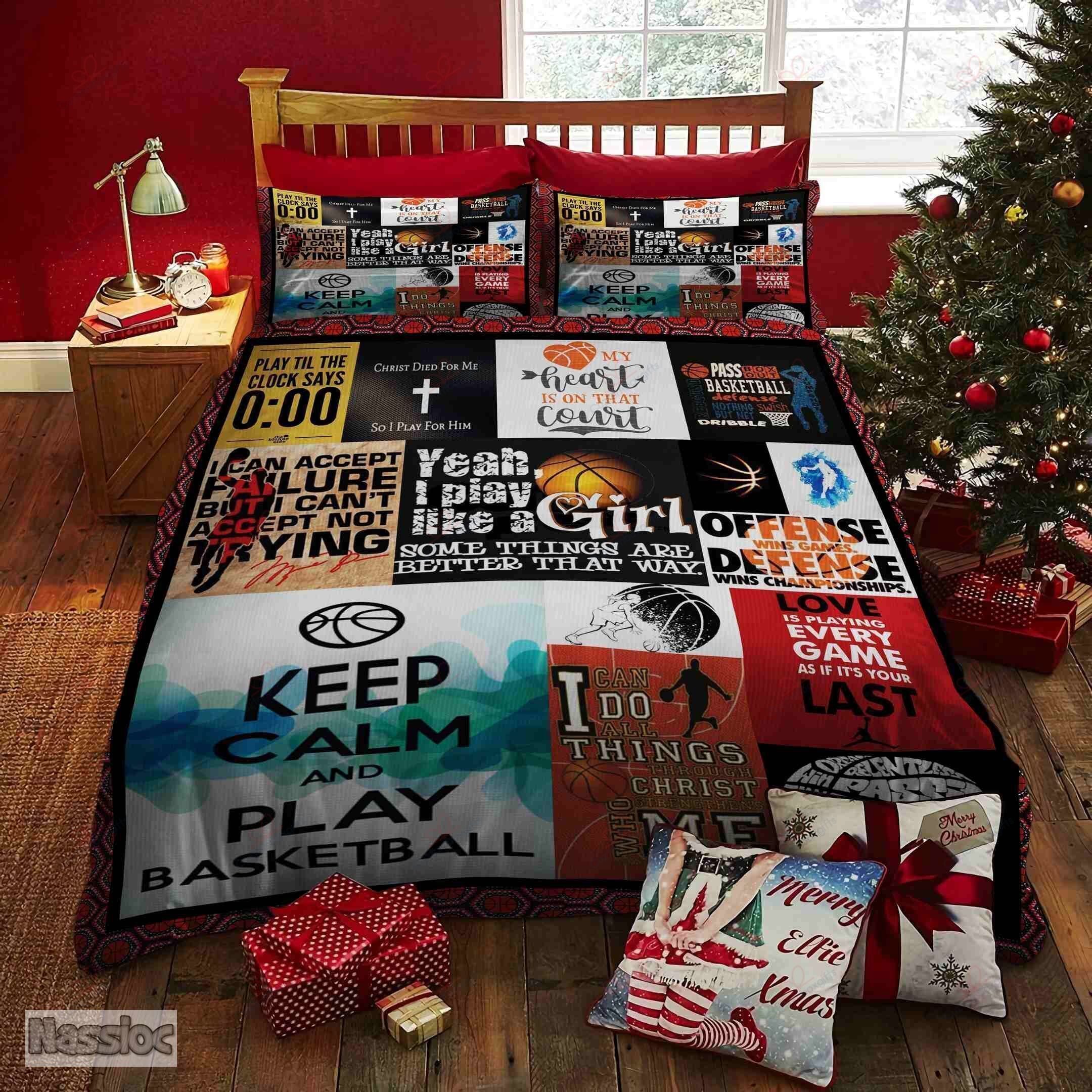 Play Basketball Bedding Set