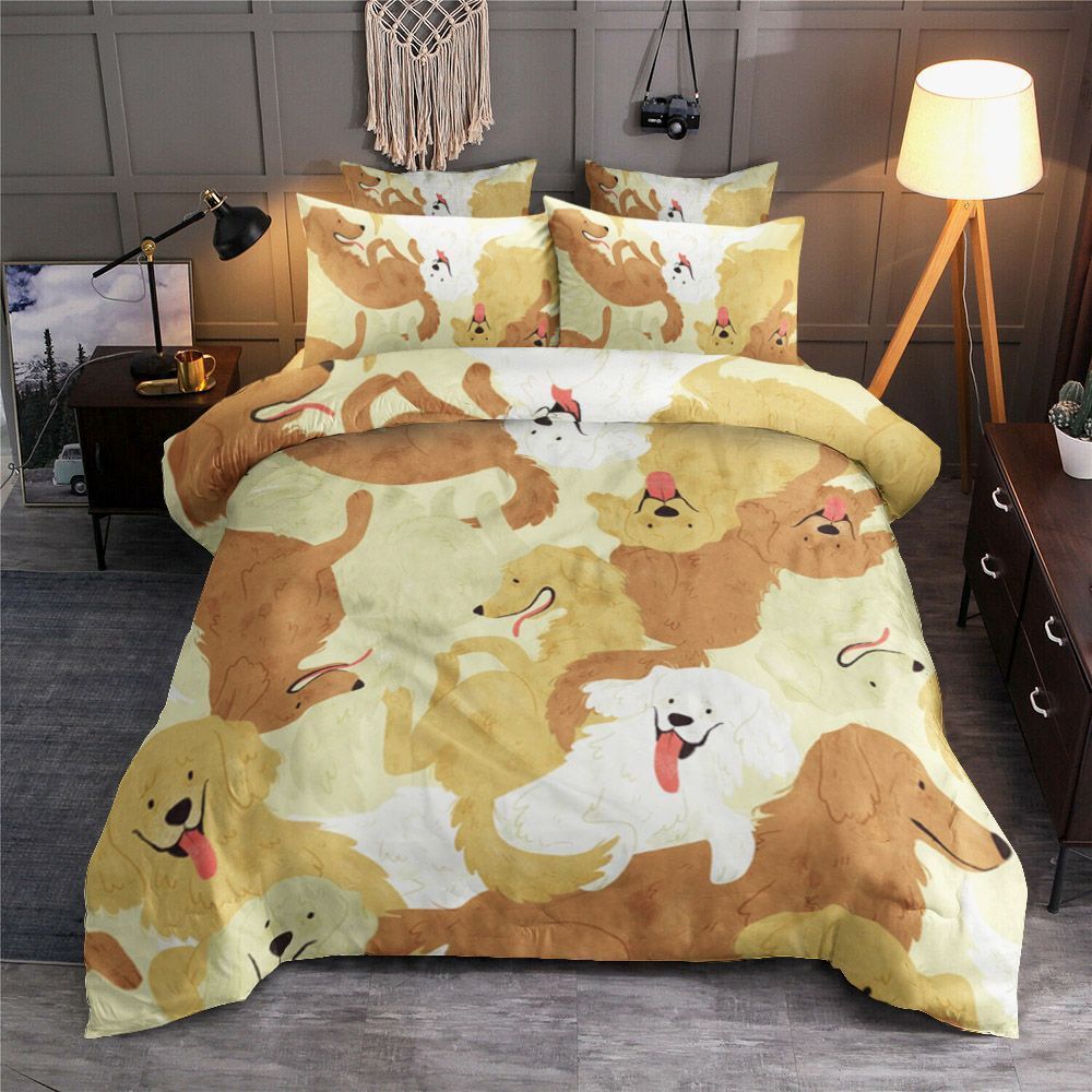 Playful Dog Bedding Set