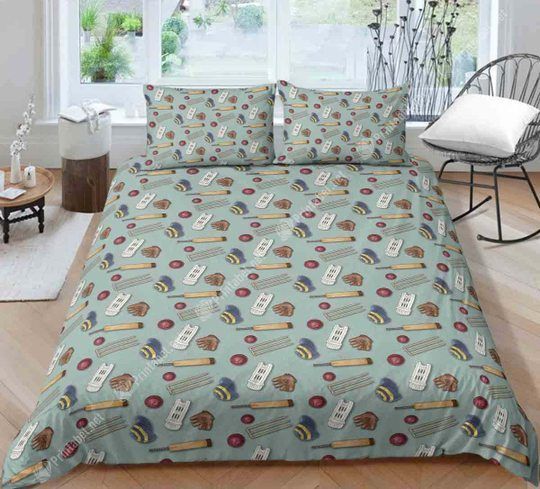 Playing Cricket Bedding Set