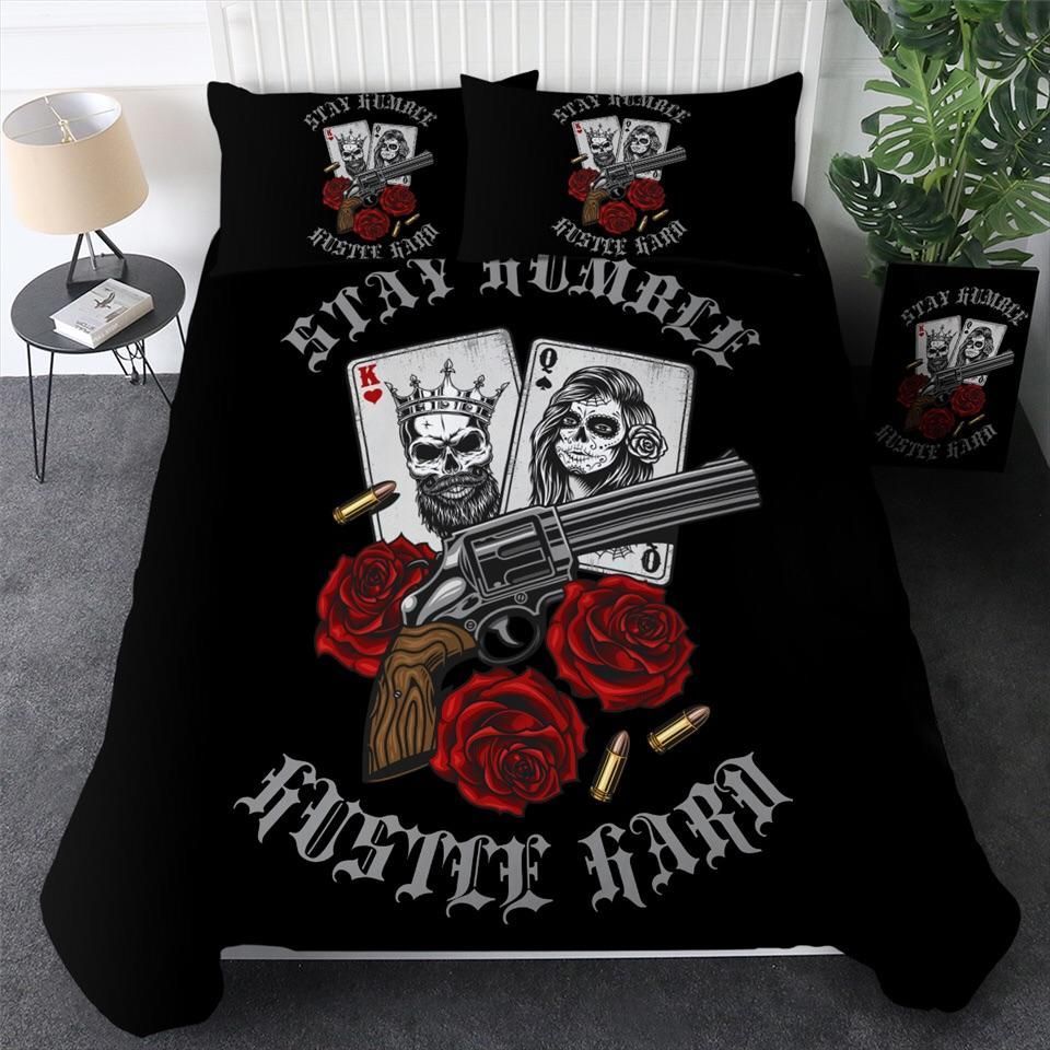 Playing Hard To Hustle Bedding Set