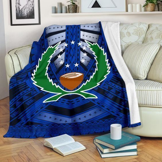 Pohnpei Sherpa Fleece Blanket