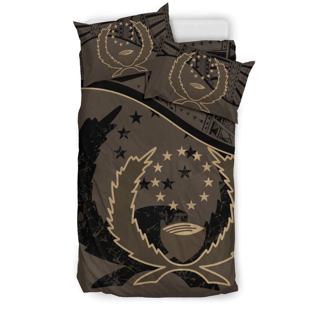 Pohnpei Pattern Brown Bedding Set