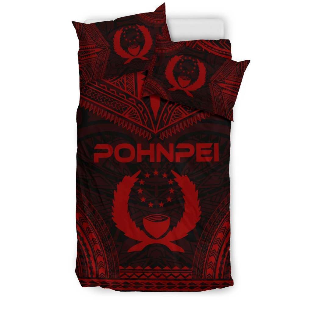 Pohnpei Polynesian Chief Bedding Set