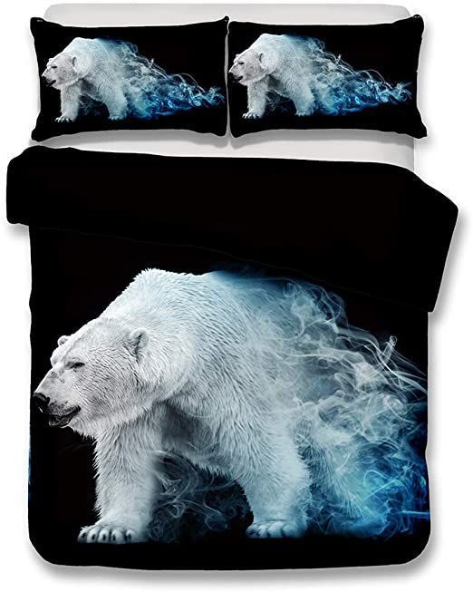 Polar Bear Art Bedding Set