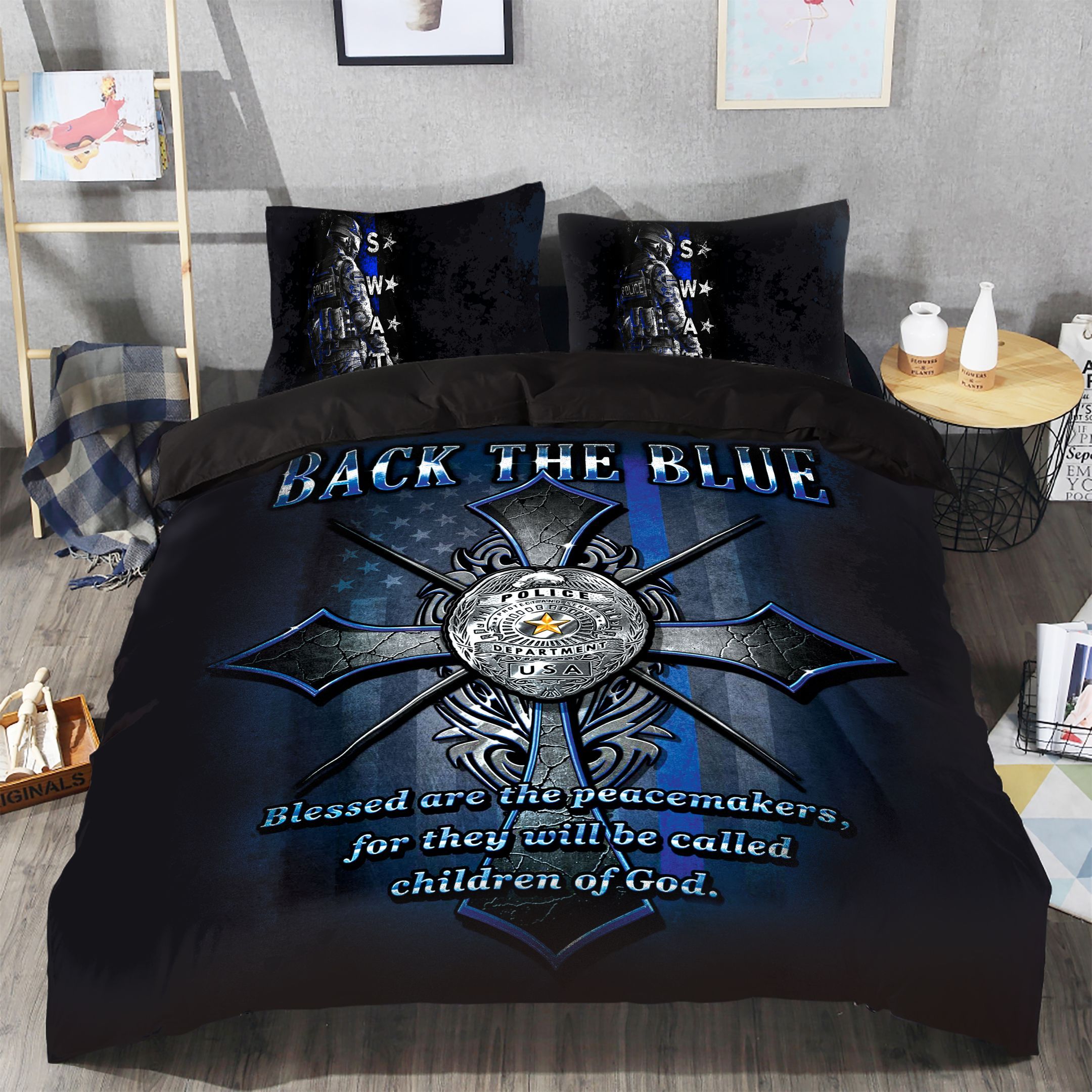Police Bedding Set