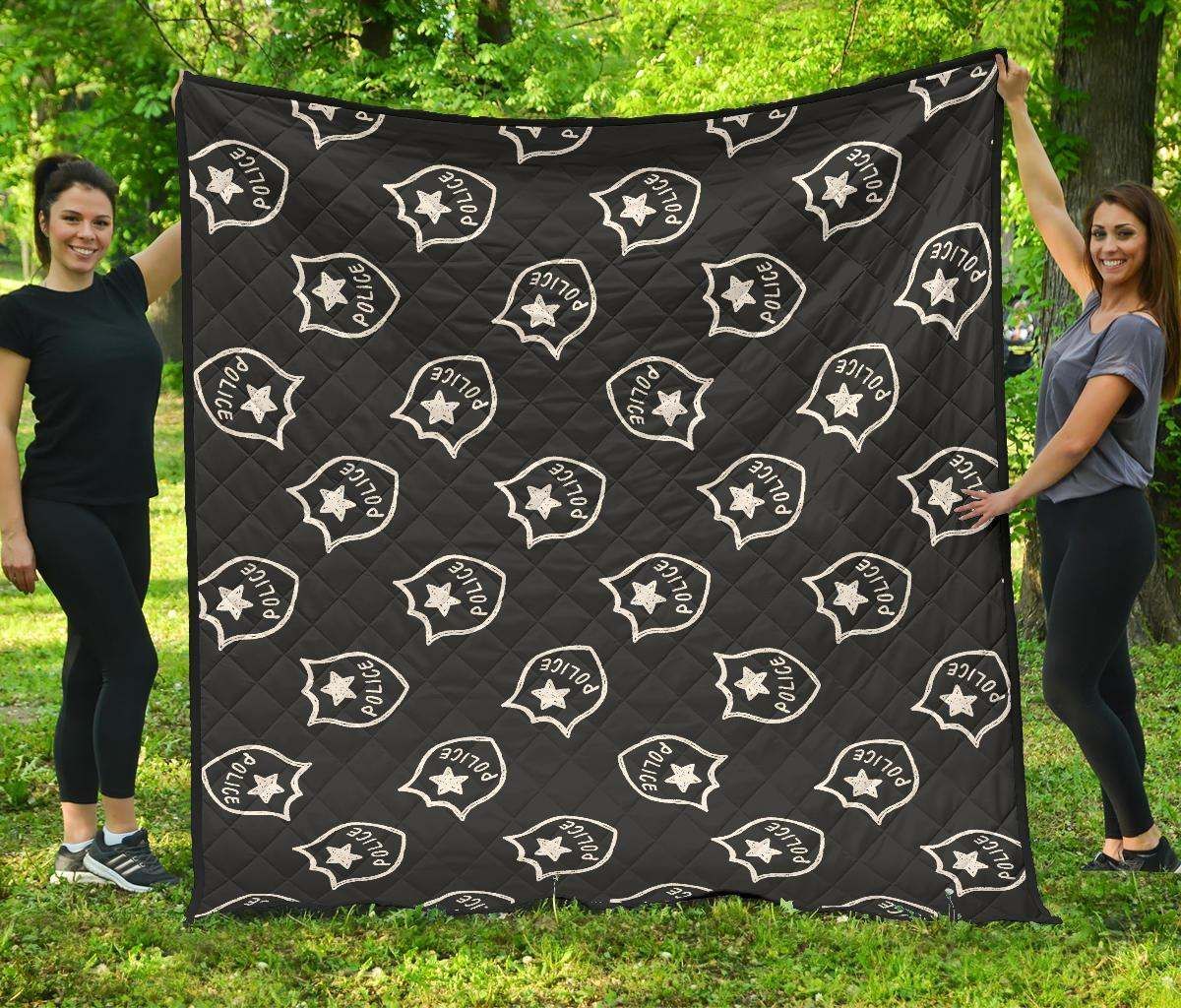 Police CL12100545MDQ Quilt Blanket