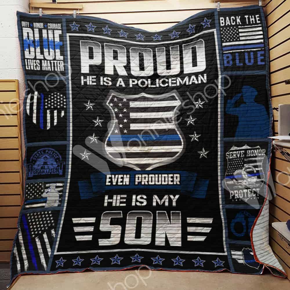 Police Mom Quilt Blanket DHC1102153TD