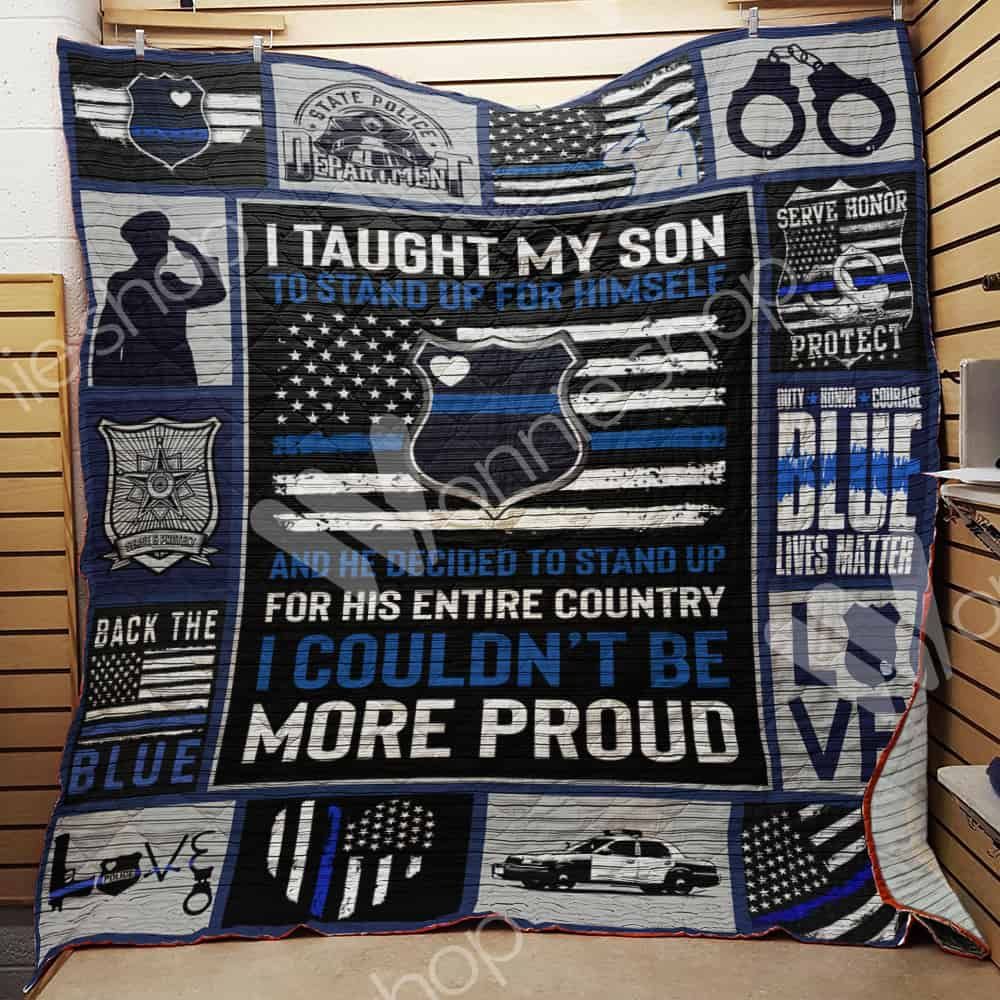 Police Mom Quilt Blanket DHC110240TD