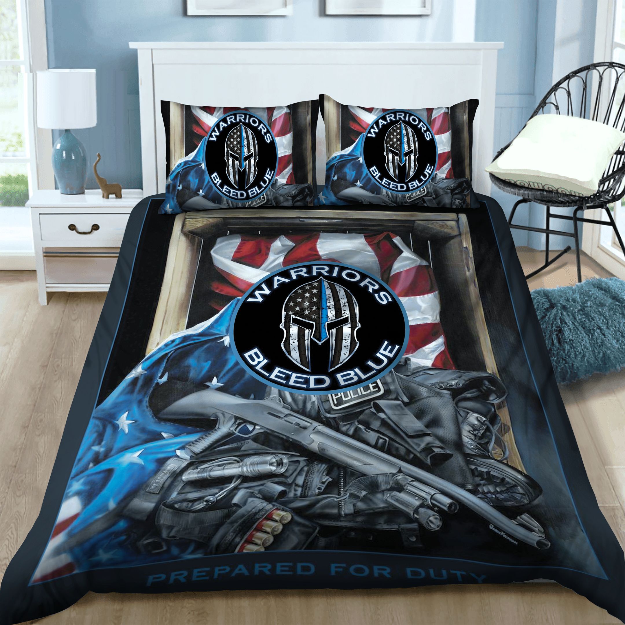 Police Office Bedding Set