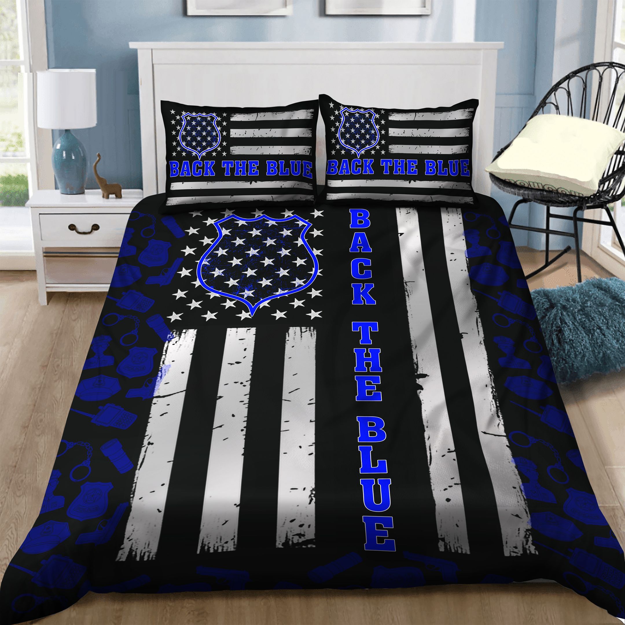 Police Office Bedding Set