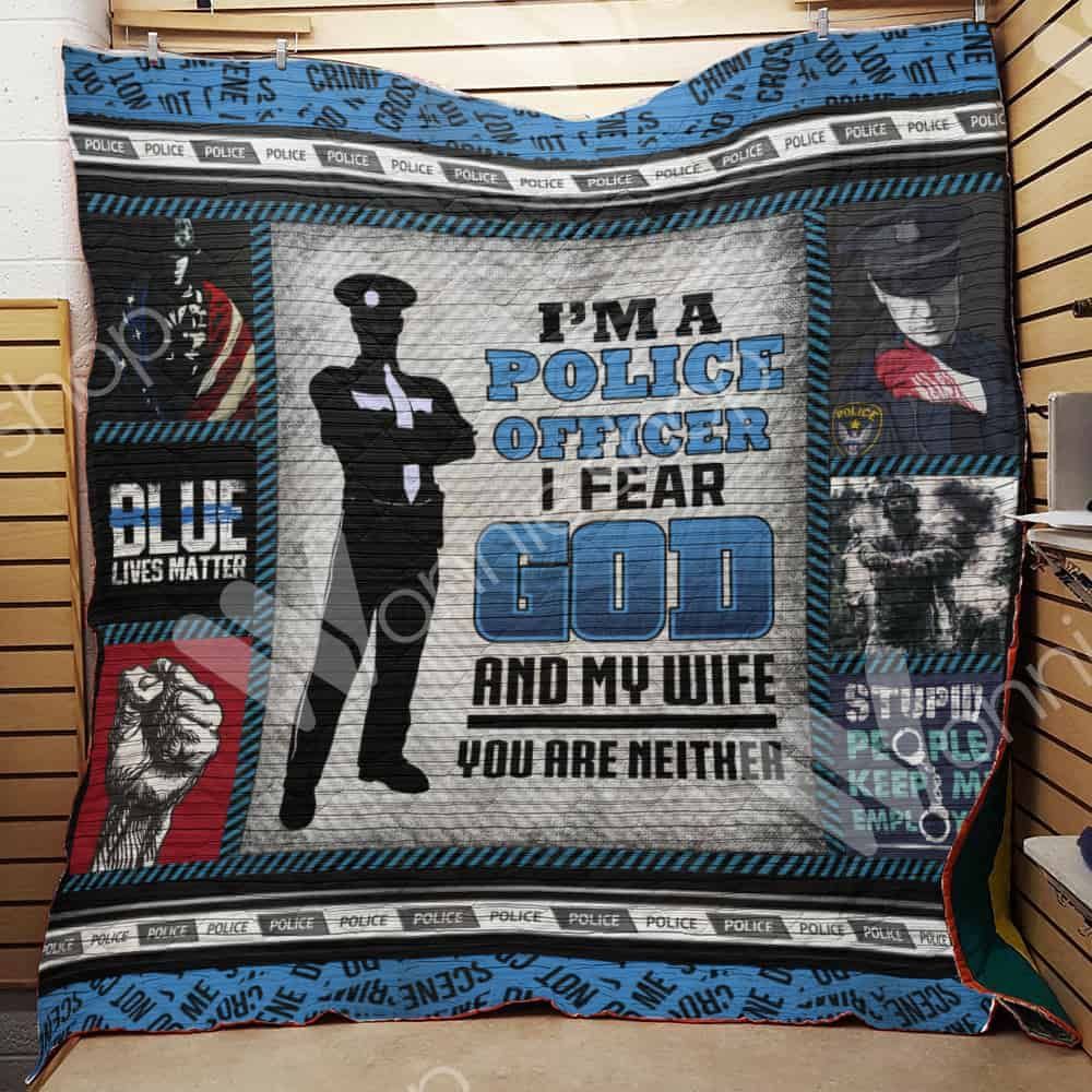 Police Officer Quilt Blanket DHC1102851TD