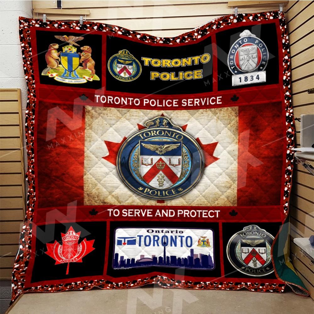 Police Quilt Blanket DHC0910565VT