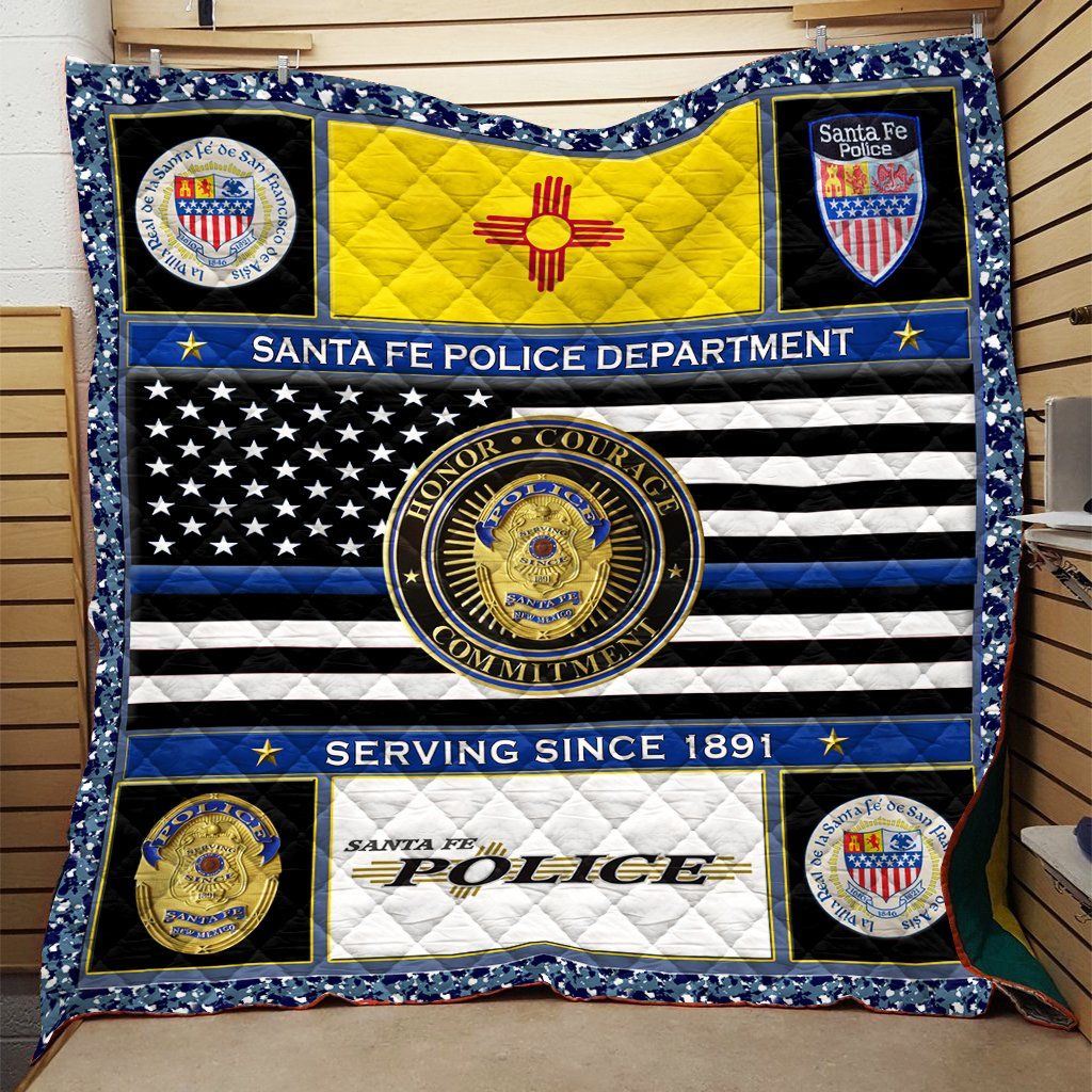 Police Quilt Blanket DHC0910626VT