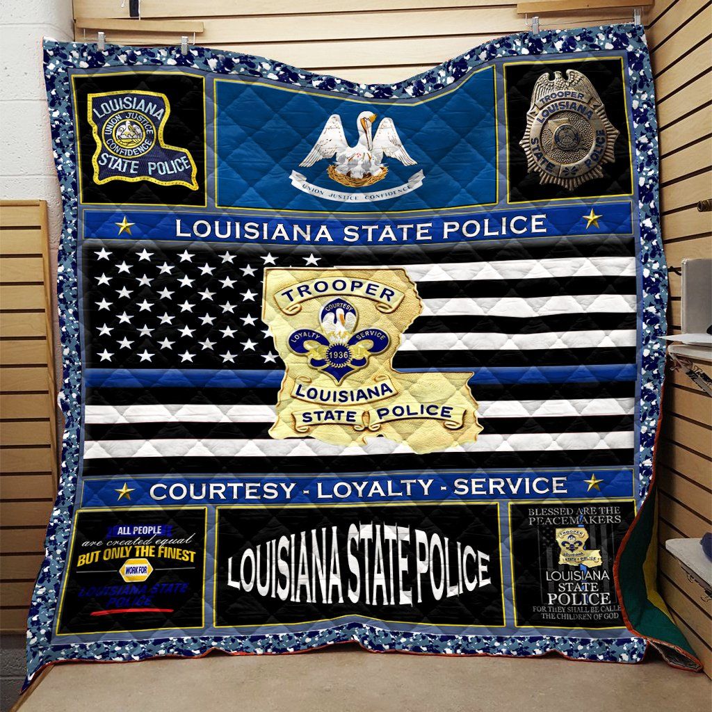 Police Quilt Blanket DHC0910628VT