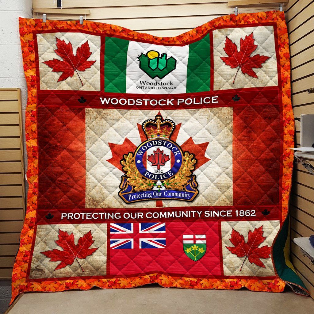 Police Quilt Blanket DHC0910630VT