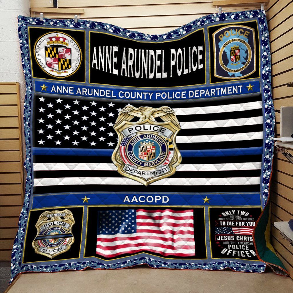 Police Quilt Blanket DHC0910659VT