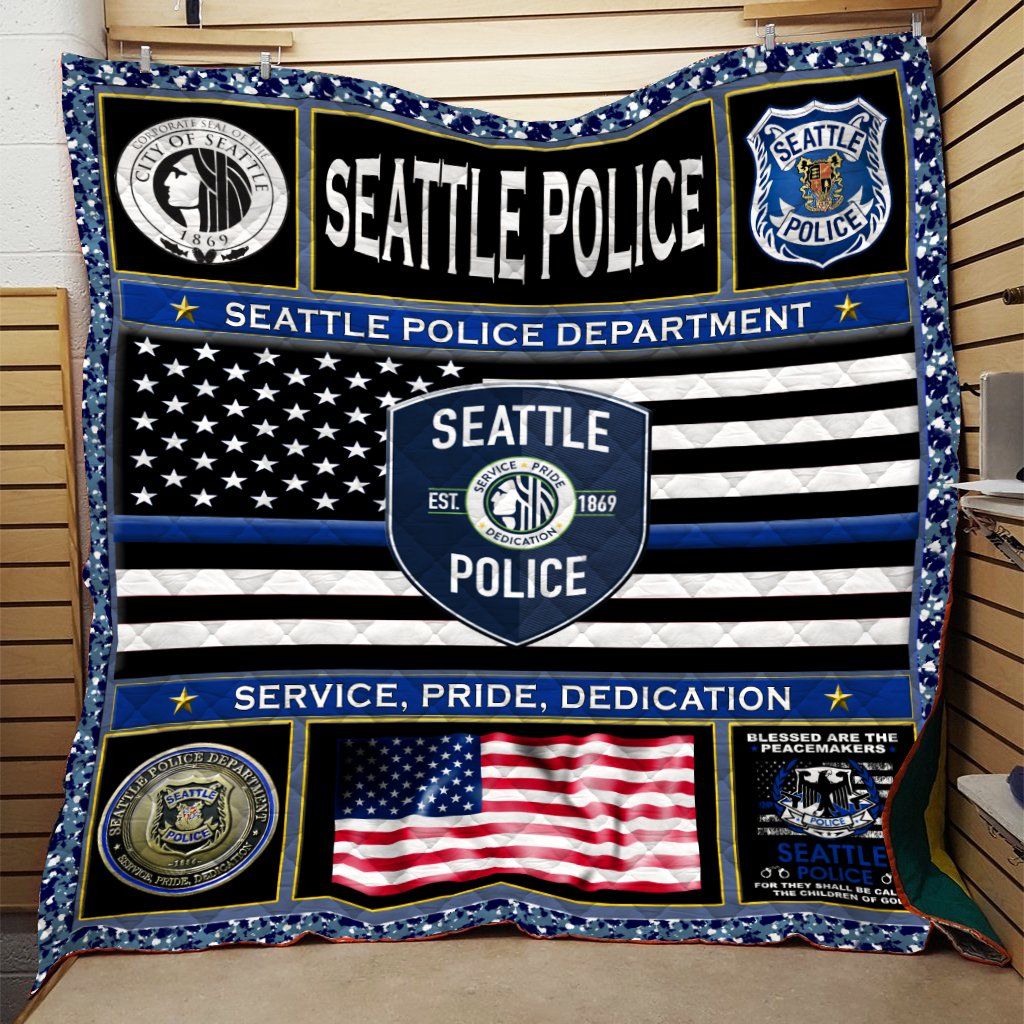 Police Quilt Blanket DHC0910660VT