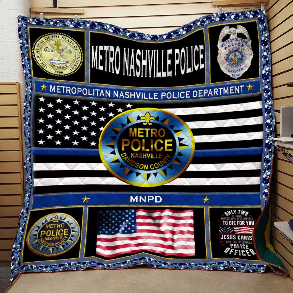 Police Quilt Blanket DHC0910661VT