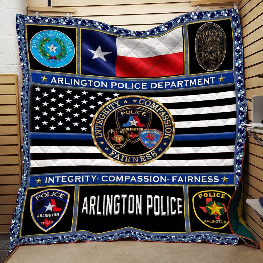 Police Quilt Blanket DHC0910663VT