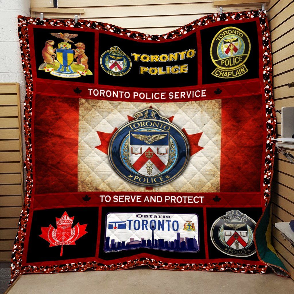 Police Quilt Blanket DHC0910668VT