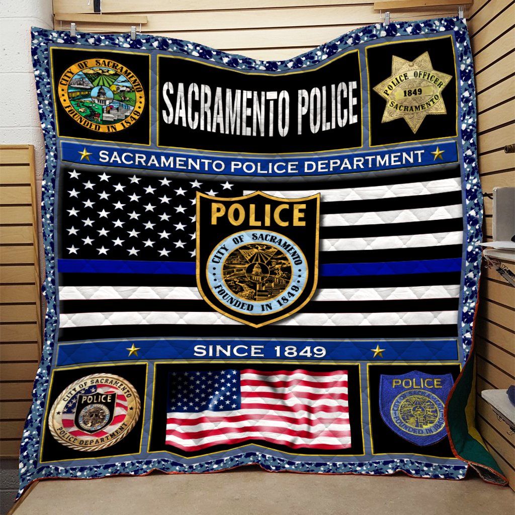 Police Quilt Blanket DHC0910670VT
