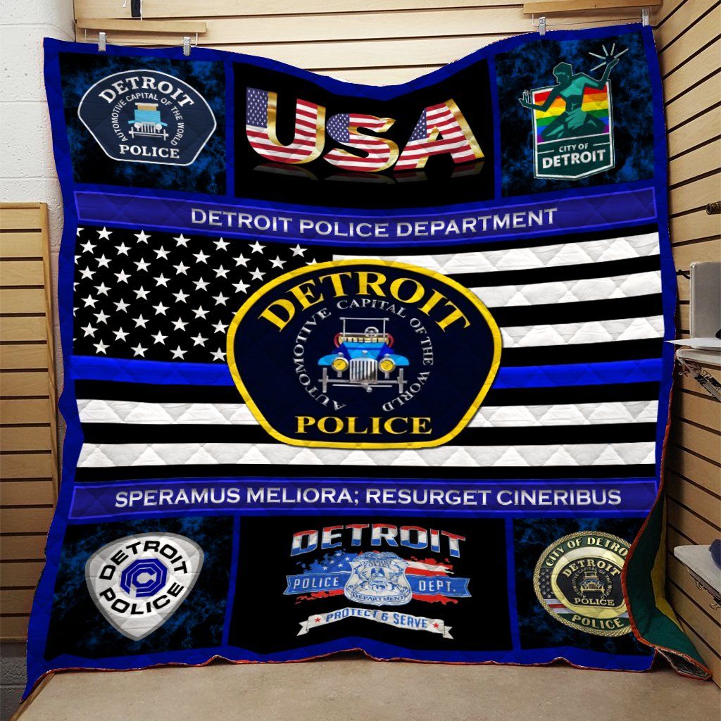Police Quilt Blanket DHC0910676VT