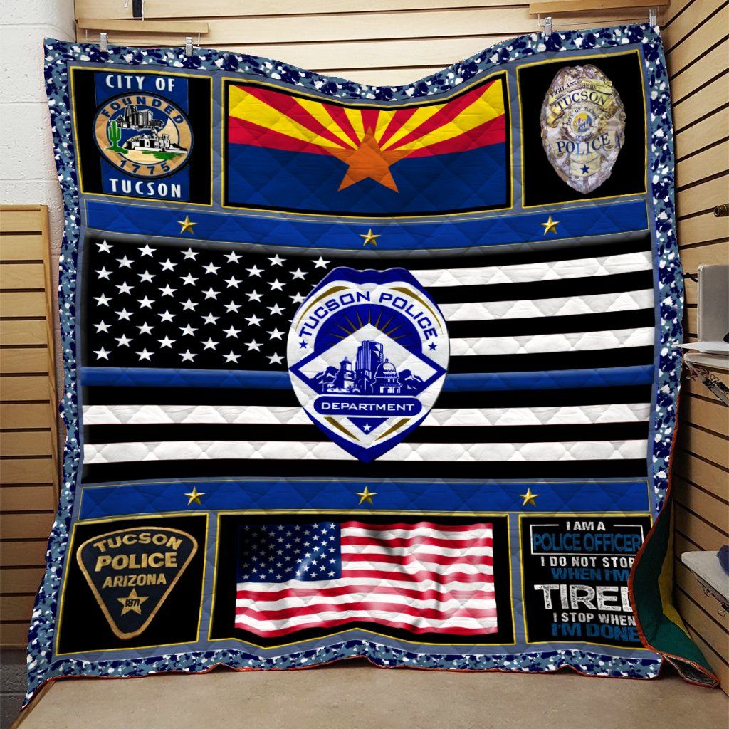 Police Quilt Blanket DHC091072VT
