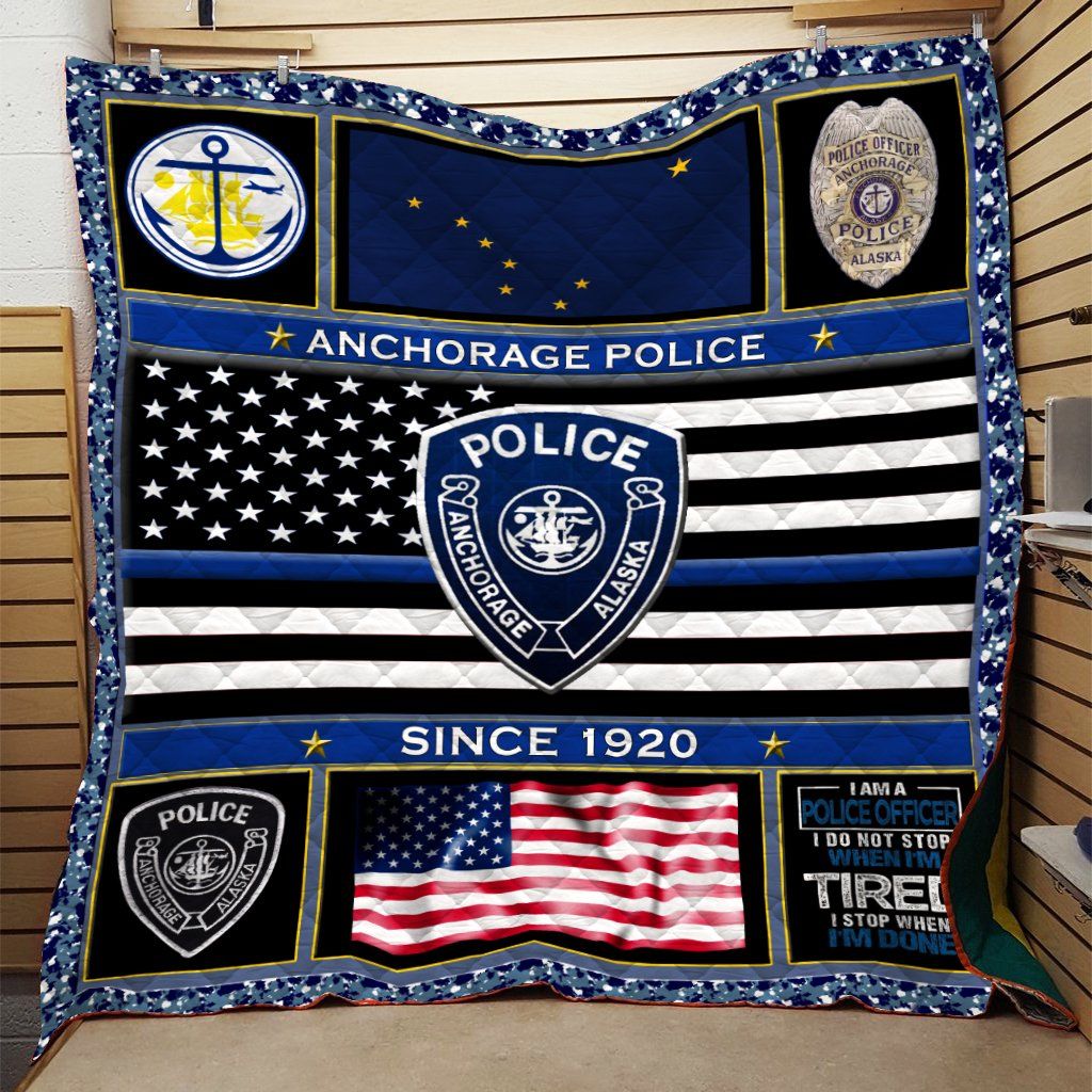 Police Quilt Blanket DHC091075VT