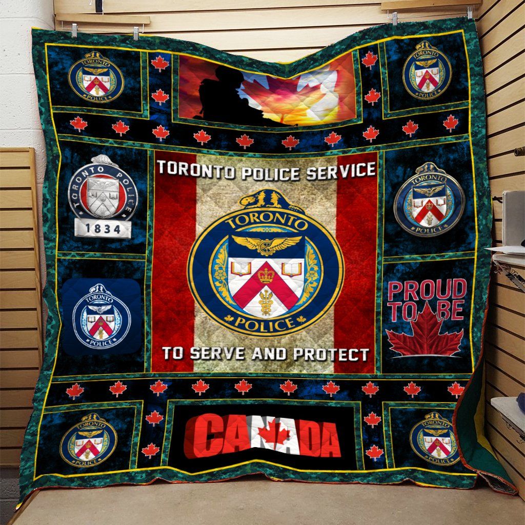 Police Quilt Blanket DHC091080VT