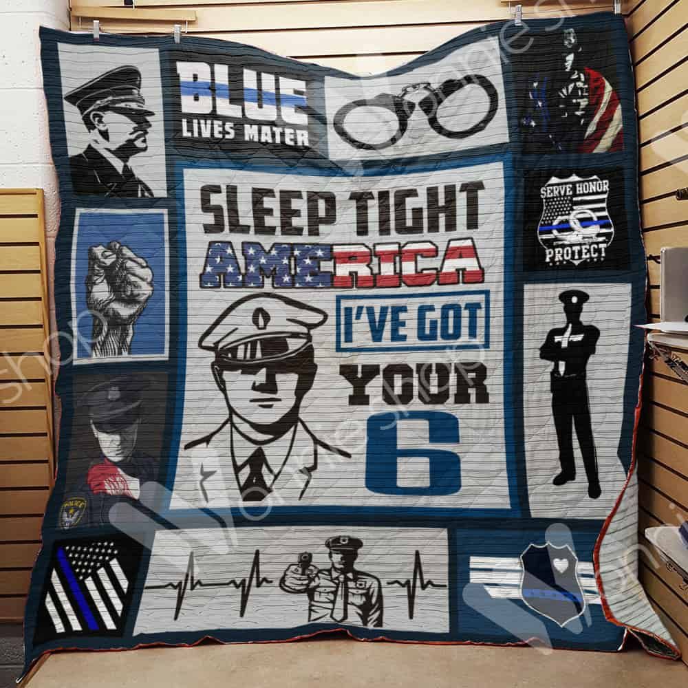 Police Quilt Blanket DHC1102106TD