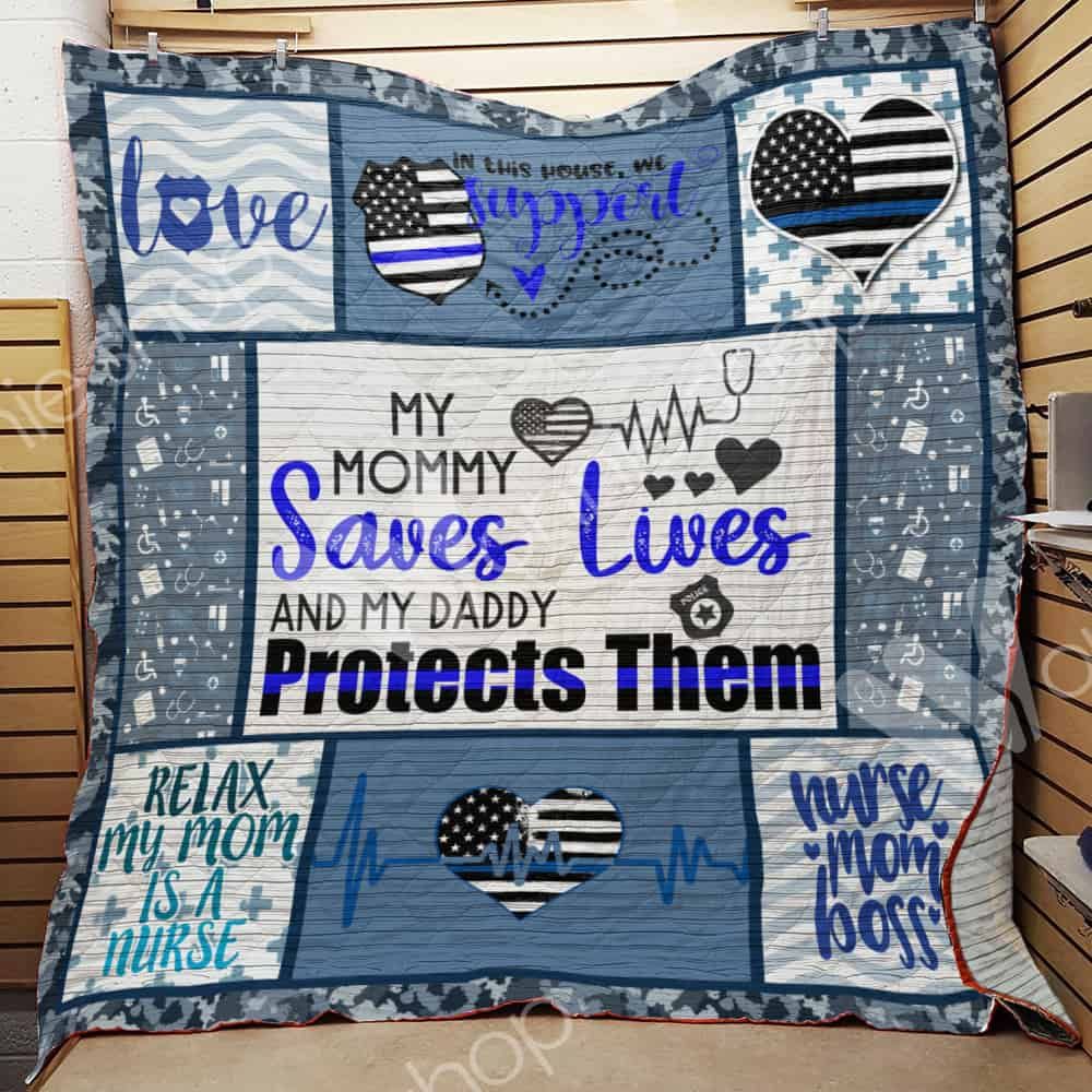Police Quilt Blanket DHC1102132TD