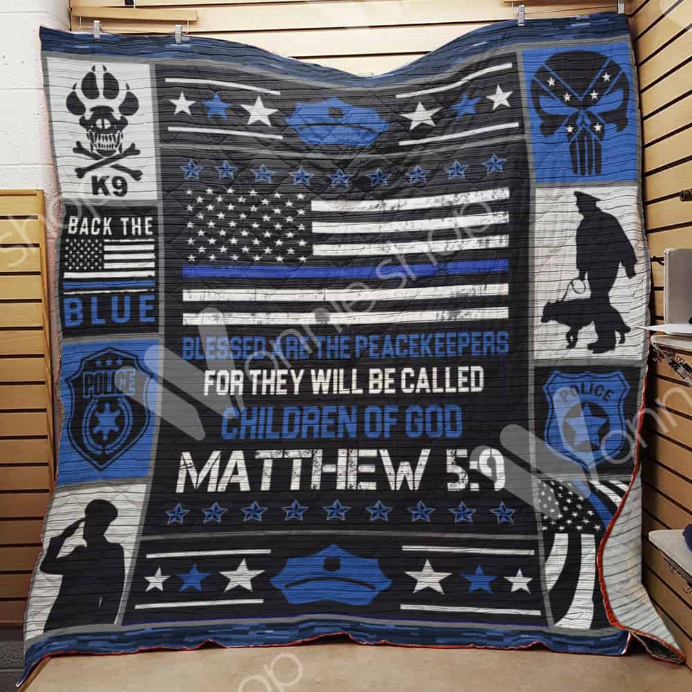 Police Quilt Blanket DHC1102143TD