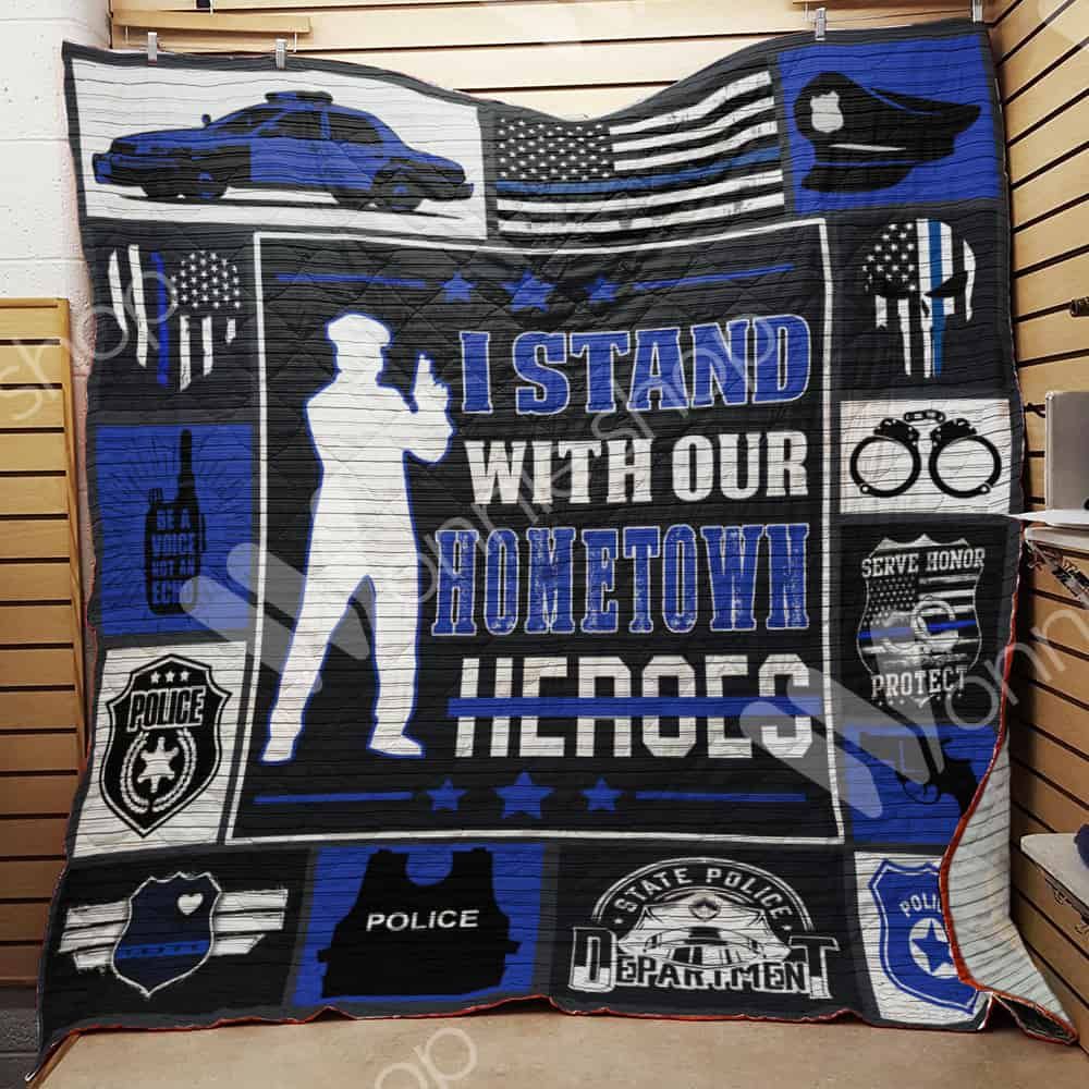 Police Quilt Blanket DHC1102149TD
