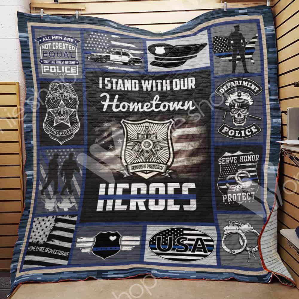 Police Quilt Blanket DHC1102168TD
