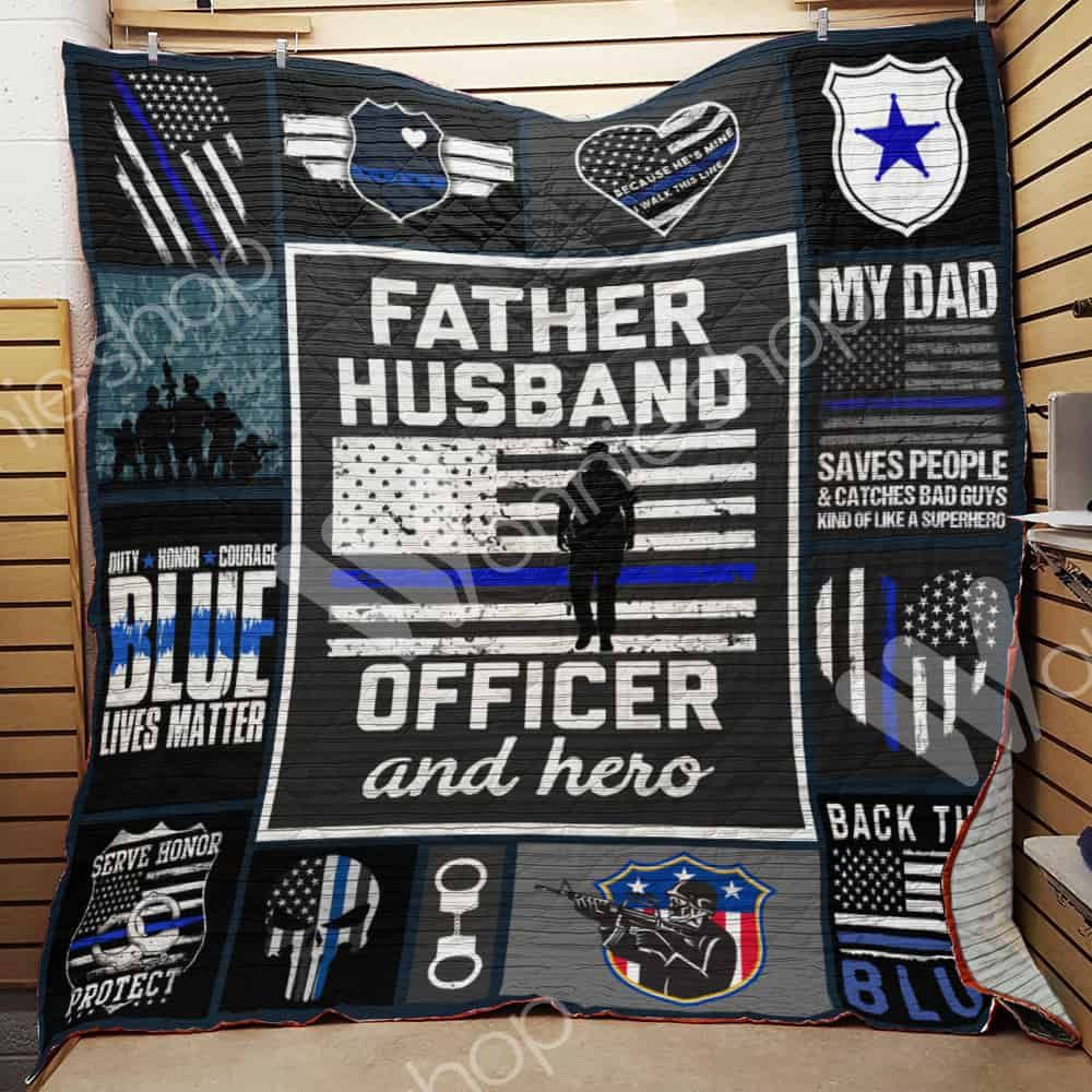 Police Quilt Blanket DHC1102174TD