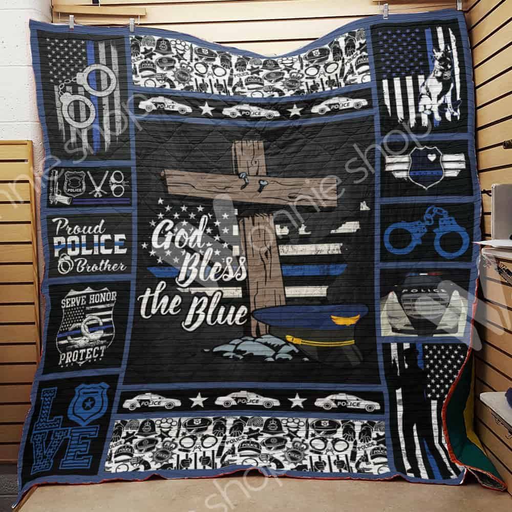 Police Quilt Blanket DHC1102850TD