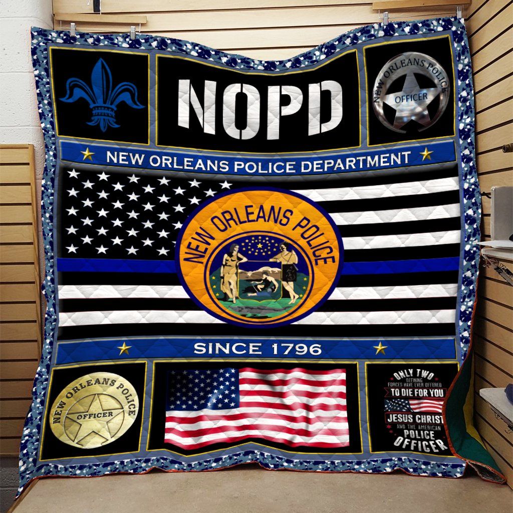 Police Quilt Blanket DHC3112377VT