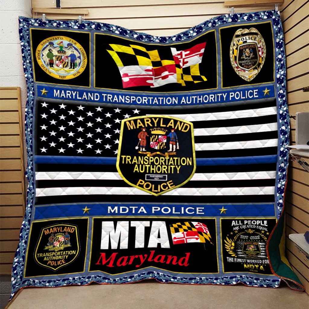 Police Quilt Blanket DHC3112389VT