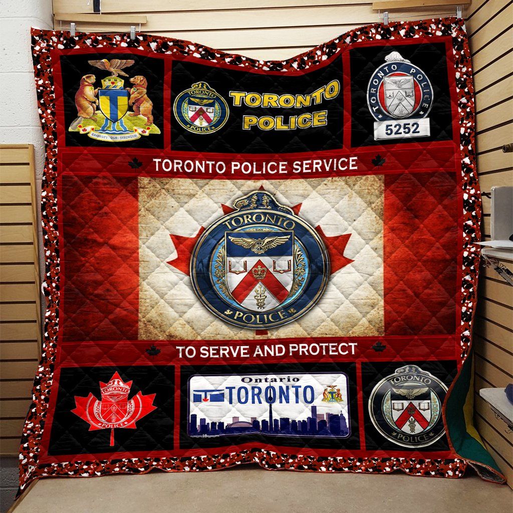 Police Quilt Blanket DHC311250VT