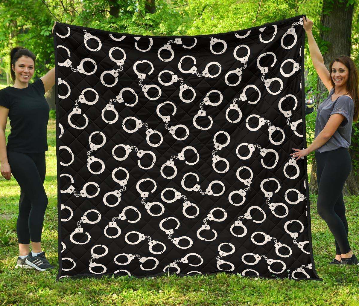 Police Shackle CL12100547MDQ Quilt Blanket