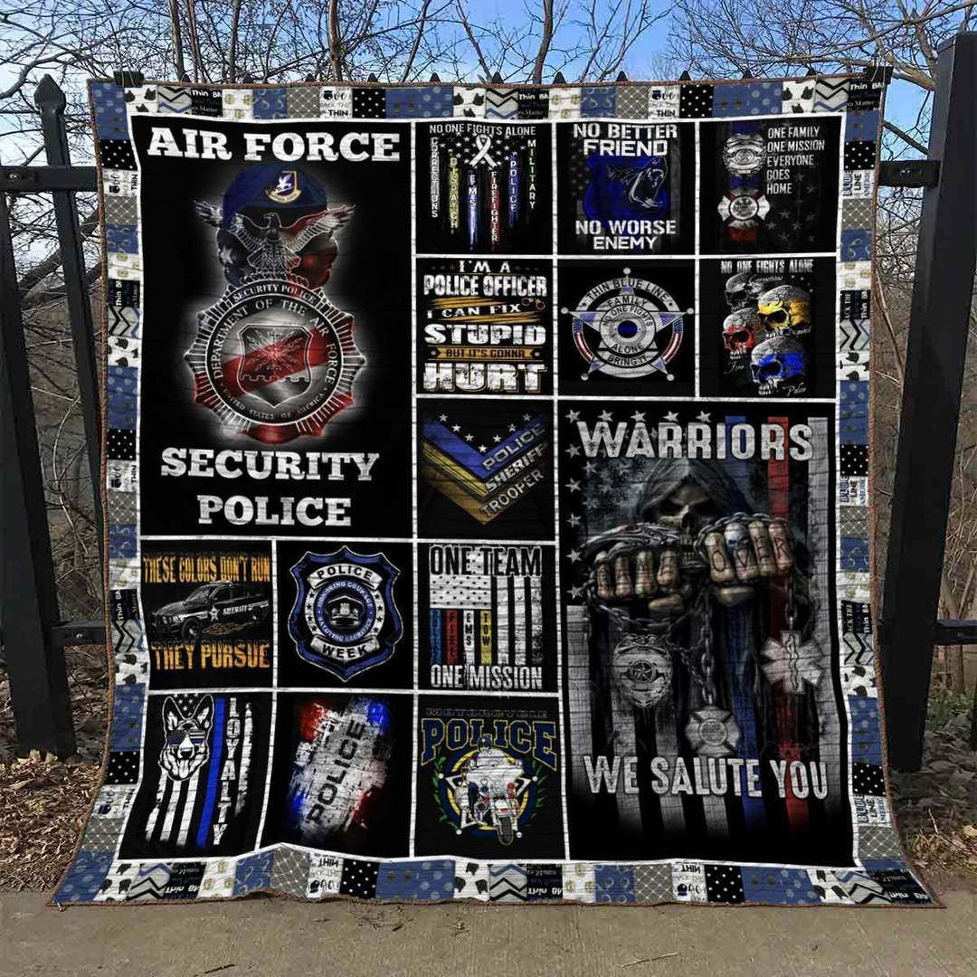 Police TN210528 Quilt Blanket