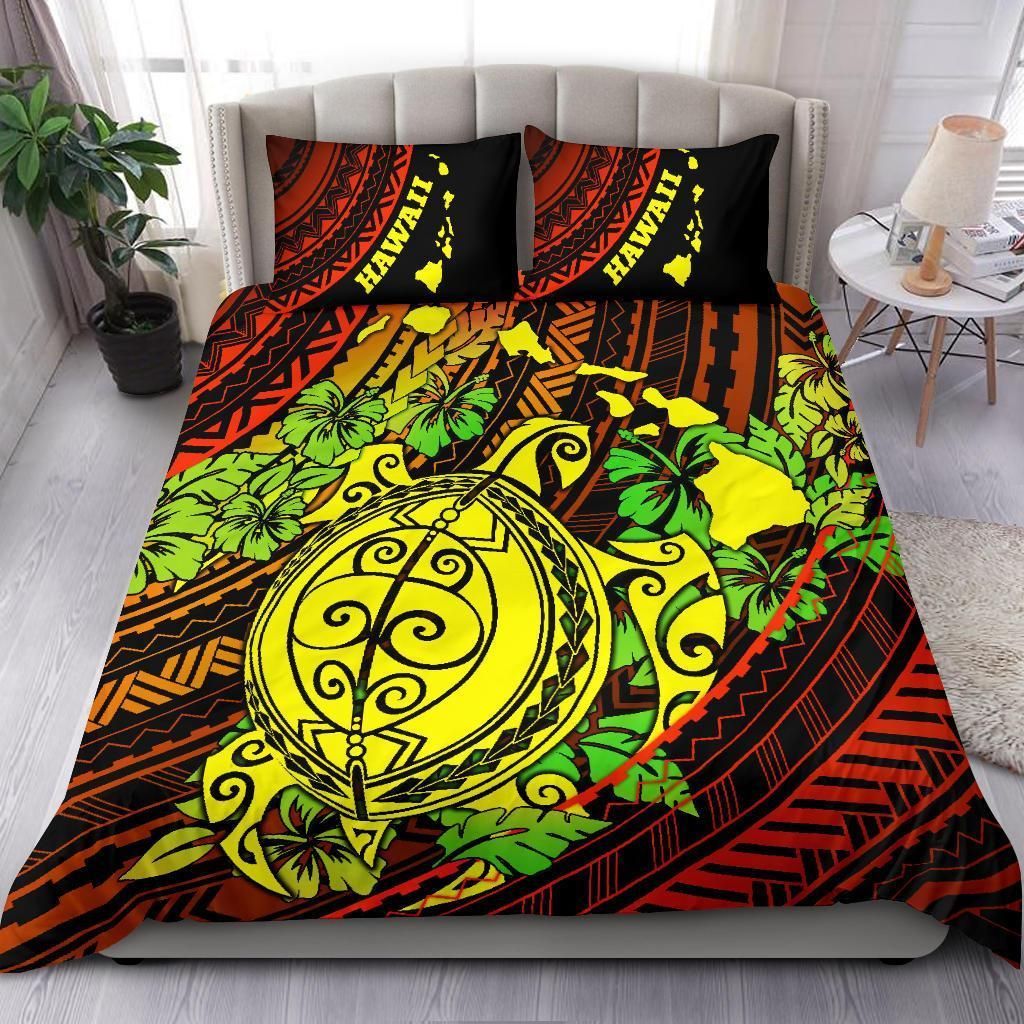 Polynesian Hawaii Bedding Set