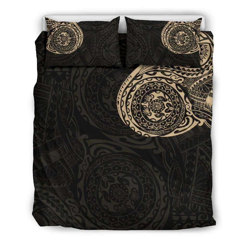 Polynesian Tattoo Style Bedding Set
