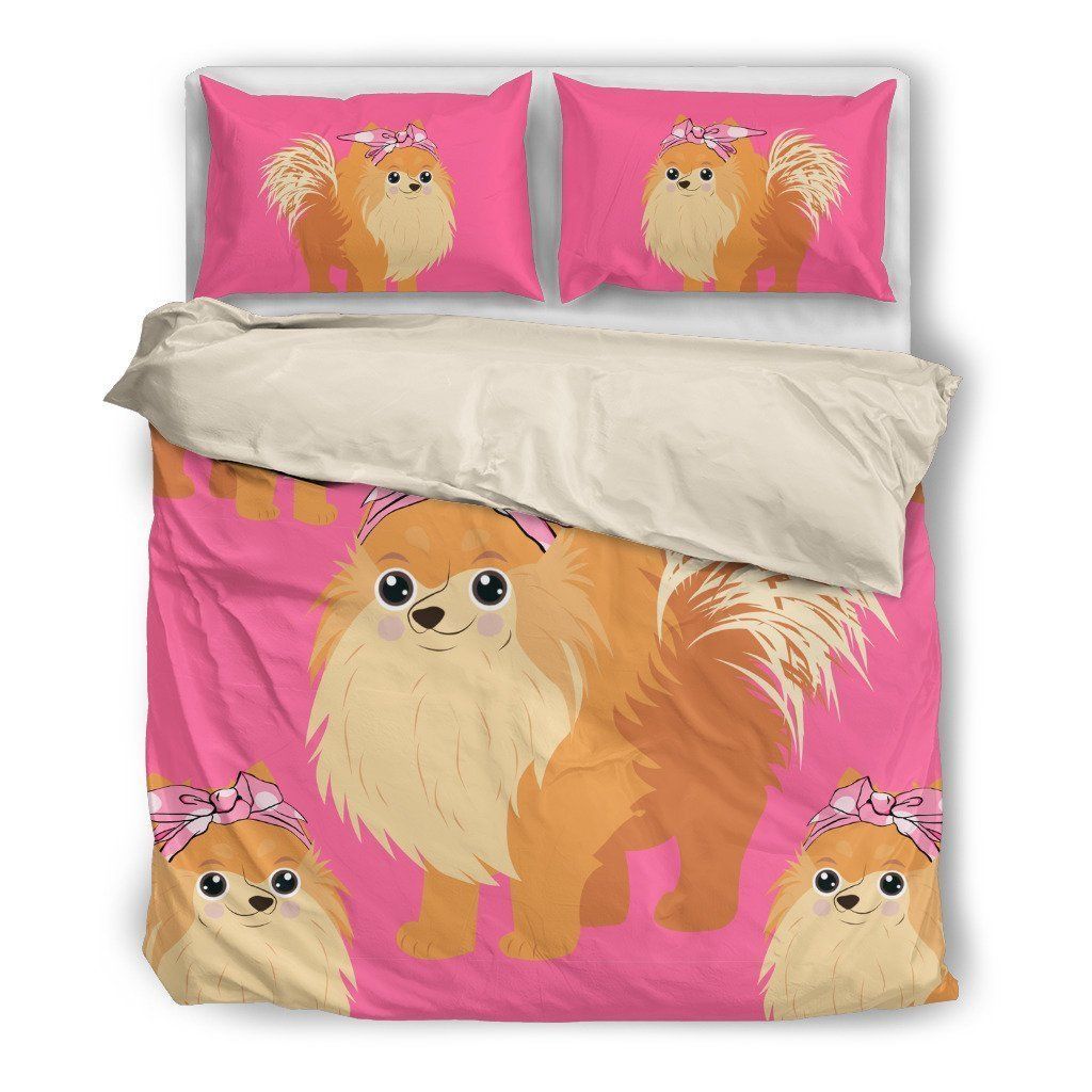 Pomeranian Bedding Set