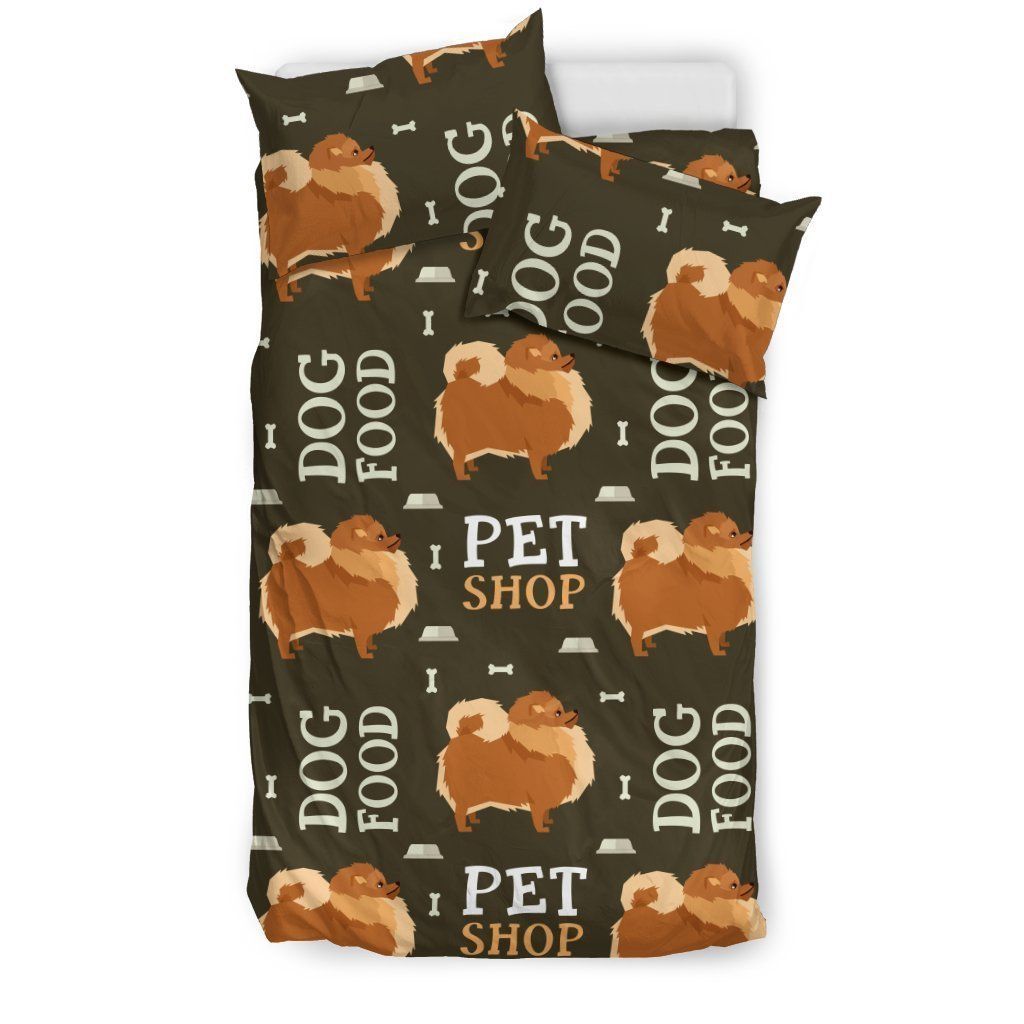 Pomeranian Bedding Set