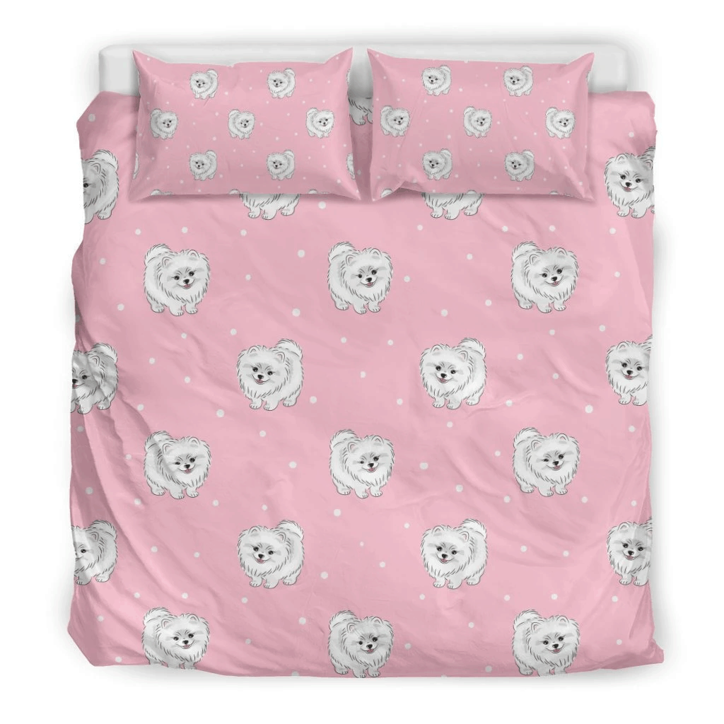 Pomeranian Dog Bedding Set