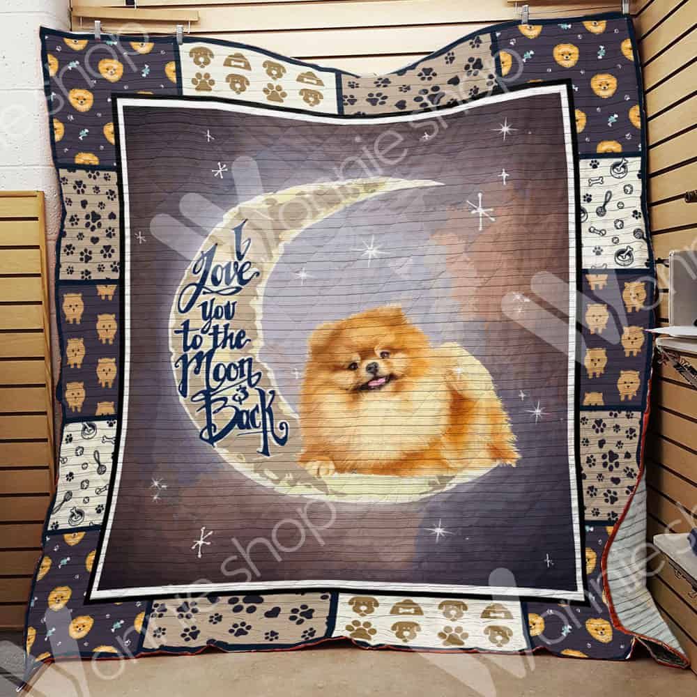 Pomeranian Dog Quilt Blanket DHC0602590TD