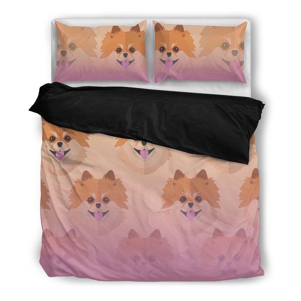 Pomeranian Lover Dog Themed Bedding Set