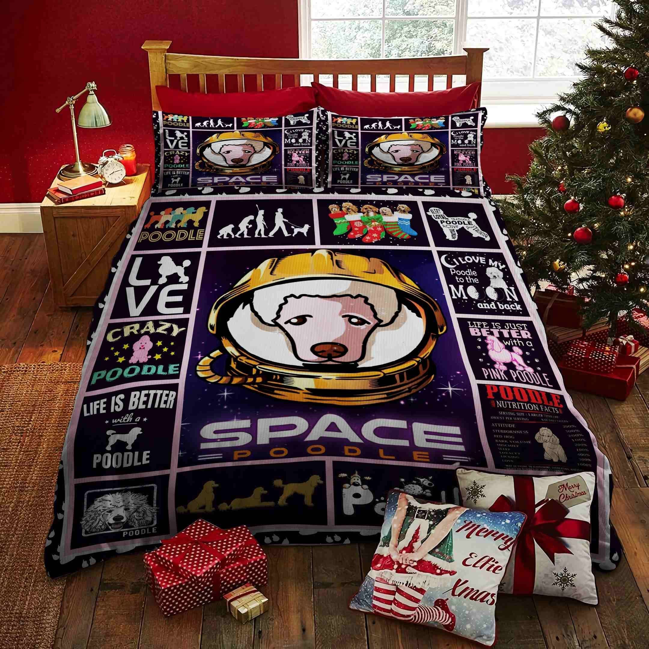 Poodle Bedding Set
