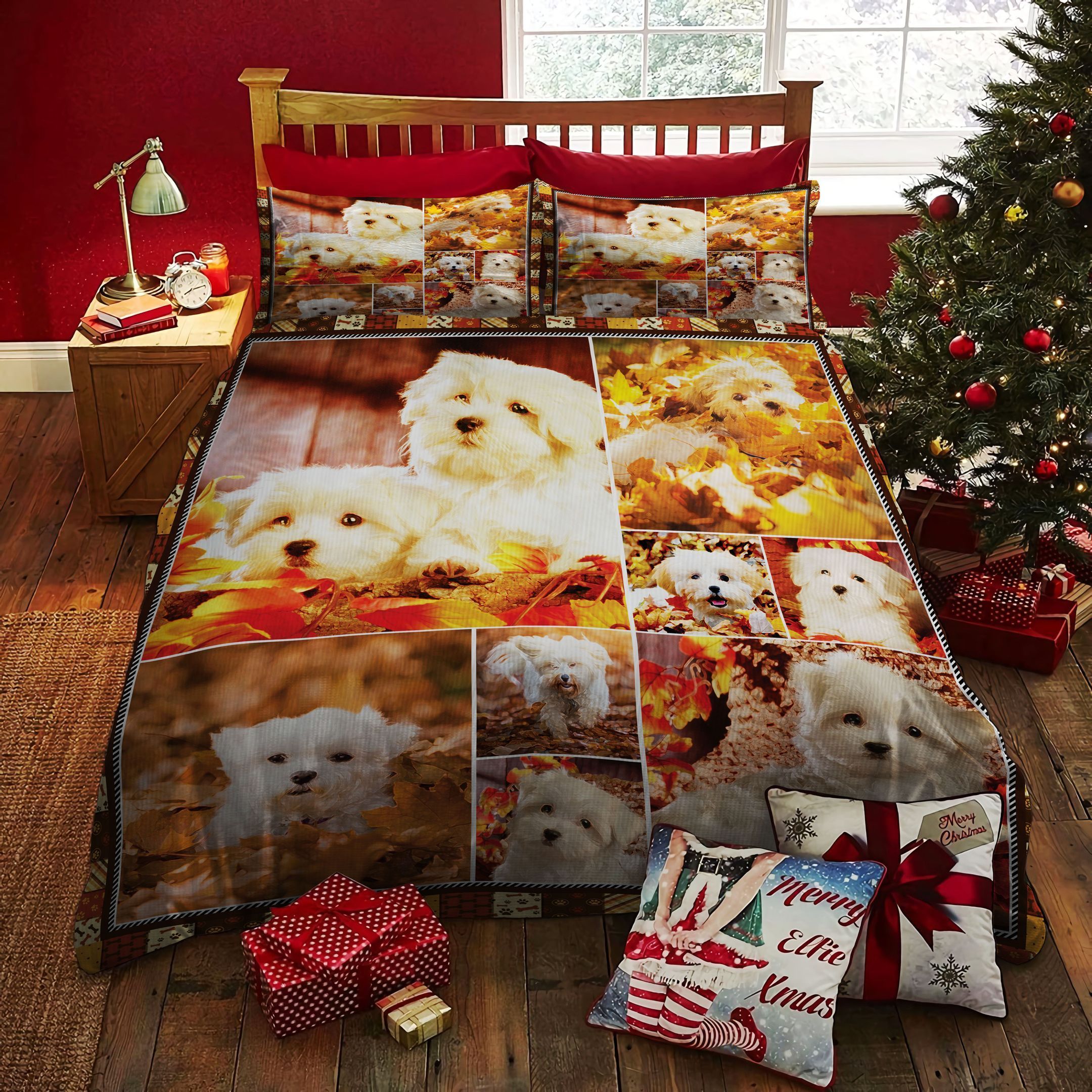Poodle Bedding Set